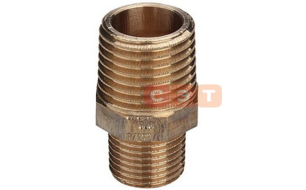 Ниппель бронзовый переходной НР-НР 1'x 3/4"   (Viega)